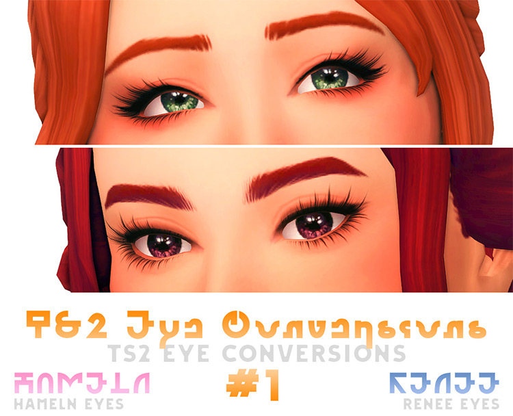 sims 4 realistic eye color cc